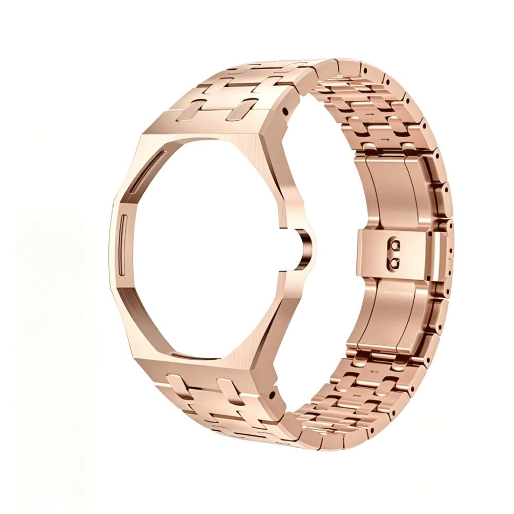 Premium Rosegold Watch Strap & Case for Swatch Royal Pop