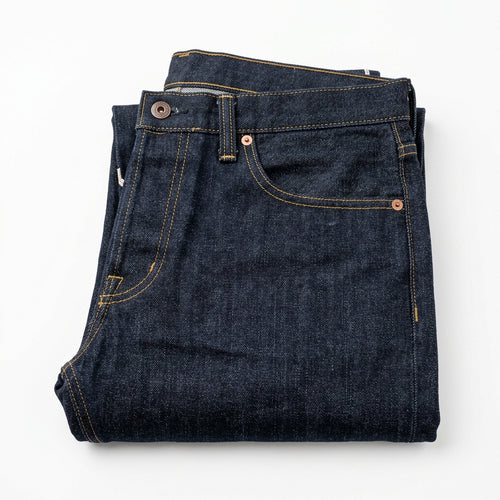 Jean Brut Selvedge Japonais 14 oz — Coupe Droite Ajustée